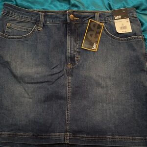 Lee Classic Blue Denim Skirt